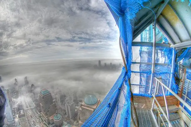 Photograph from WTC Progress